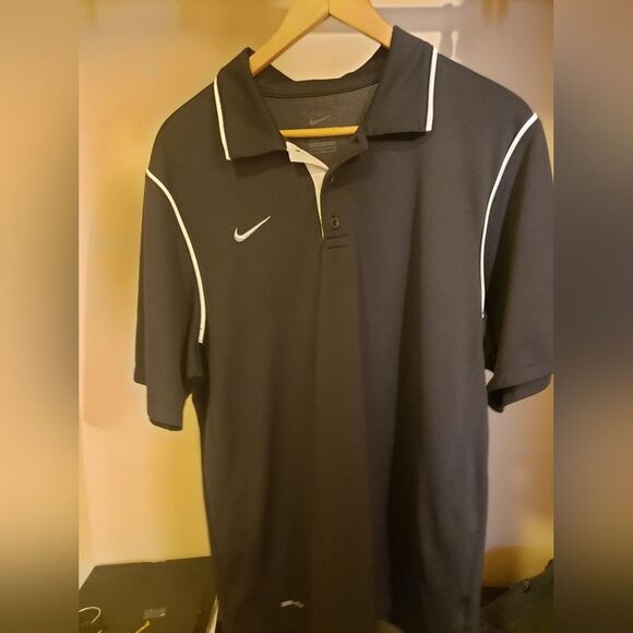 Mens Nike Dry Fit Golf Shirt - Picture 1 of 4